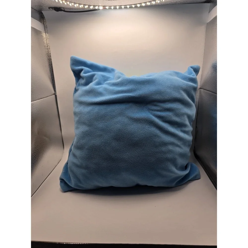 Disney Pixar Finding Nemo Plush Decorative Pillow Blue Orange 14x14  2004